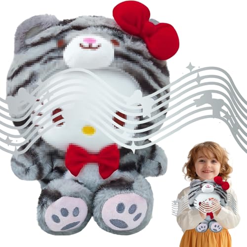 Ki-tty Kuscheltiere, 20cm Ki-tty Stofftier Plüschpuppe, KT Cat Plüschpuppen, Ki-tty Plüsch Spielzeug Cartoon Charaktere, Ki-tty Plush Toys, KT Cat Kuscheltier Kinder von YISKY