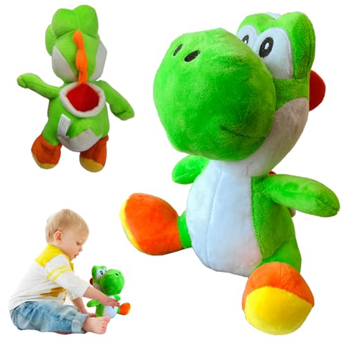 Yoshi Plush, Yoshi Soft Toys, Yoshi Anime Plush Figuren, Yoshi Drache Plüschfigur, Dinosaurier Kuscheltier, Geeignet Für Fans Von Sammelspielen von YISKY