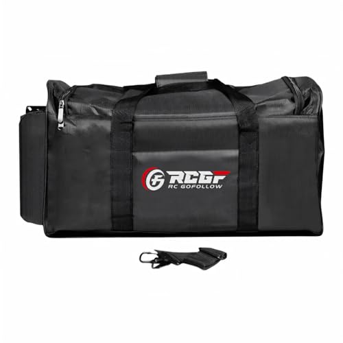 YIUPEDRFG 1/10 Teil Leichter Rucksack Axial SCX10 GEN8 Tuch 1/10 GEN8 RC Auto Teil RC Auto Auto Für GEN8 TRX4 RC Auto Teil, Schwarz, B von YIUPEDRFG