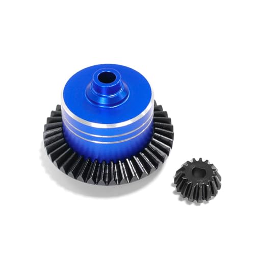 YIUPEDRFG 1 stücke Aluminium Legierung Differential Getriebe Box Für TT02 XV02 TT02B 1/10 Auf Straße Fahrzeuge Diff RC Auto Zubehör ersatz Teile, Blau von YIUPEDRFG