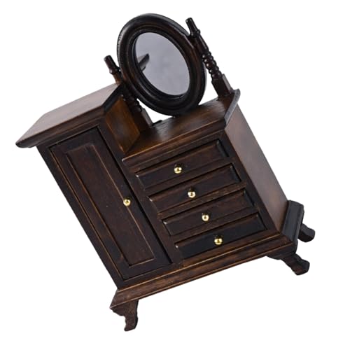 1/16 Puppenhäuser Kleine Kommode Miniatur Möbel für Szene Display Dekoration Spielzeug Sammlungen Zubehör 1/16 Puppenhäuser Kleine Kommode Miniatur Möbel für Szene Display Dekoration Spielzeug Sammlungen Zubehör von YIZITU