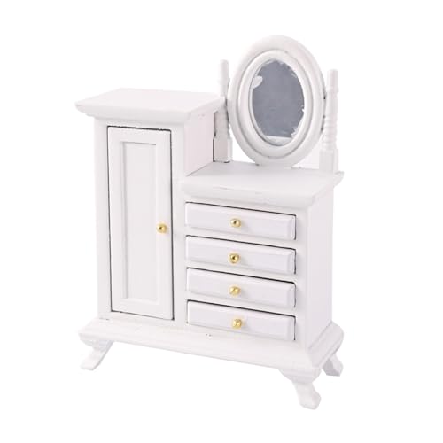 1/16 Puppenhäuser Kleine Kommode Miniatur Möbel für Szene Display Dekoration Spielzeug Sammlungen Zubehör 1/16 Puppenhäuser Kleine Kommode Miniatur Möbel für Szene Display Dekoration Spielzeug Sammlungen Zubehör von YIZITU