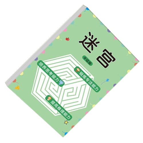 Anfänger-Labyrinth-Abenteuerbuch für Kinder im Alter von 3 bis 6 Jahren, um die Konzentration und analytische Fähigkeiten durch Spielen zu stärken Anfänger-Labyrinth-Abenteuerbuch für Kinder im Alter von 3 bis 6 Jahren, um die Konzentration und analytische Fähigkeiten durch Spielen zu stärken von YIZITU