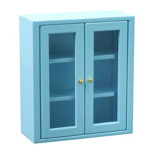 Ausstellungsregal für Puppenhaus kleines Holz Bücherregal Modell Vitrine 1:12 Modell Spielzeug Mädchen Puppenhäuser Pretend Play Miniatur Home Decors Ausstellungsregal für Puppenhaus kleines Holz Bücherregal Modell Vitrine 1:12 Modell Spielzeug Mädchen Puppenhäuser Pretend Play Miniatur Home Decors von YIZITU