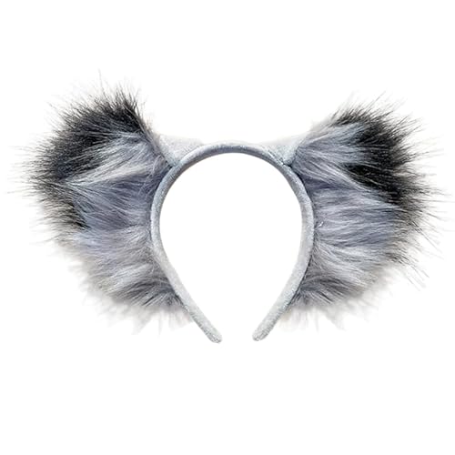 Hübscher Hund, Wolf, Cosplay, Katzen, Halloween-Party, Kostüm, Stirnband, Kopfschmuck von YIZITU