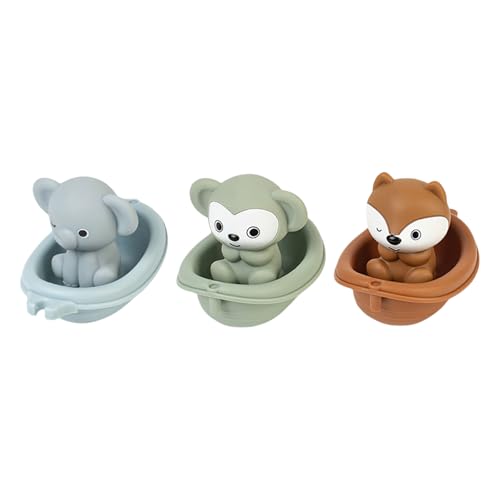 Kleinkind-Badespielzeug ohne Loch, schönes Tier-Set, Zubehör für Babys von 6 bis 12 Monaten, genießen Sie das Baden und den täglichen Gebrauch, weiches Baby-Badespielzeug Kleinkind-Badespielzeug ohne Loch, schönes Tier-Set, Zubehör für Babys von 6 bis 12 Monaten, genießen Sie das Baden und den täglichen Gebrauch, weiches Baby-Badespielzeug von YIZITU