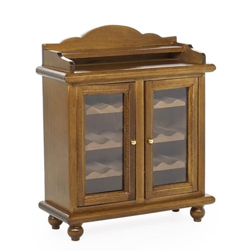 Miniatur-Holz-Weinschrank-Modellfigur für Puppenhäuser im Maßstab 1:12, Dekoration und Handwerk, Modellprojekt, Zubehör, Puppenhäuser, Dekoration Miniatur-Holz-Weinschrank-Modellfigur für Puppenhäuser im Maßstab 1:12, Dekoration und Handwerk, Modellprojekt, Zubehör, Puppenhäuser, Dekoration von YIZITU