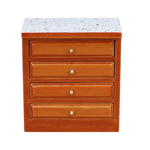 Puppenhäuser Miniatur-Waschbeckenschrank, 1/12 Küchendekoration für Vintage-Badezimmer, Modellprojekt, dekorative Einstellung, Puppenhäuser-Zubehör Puppenhäuser Miniatur-Waschbeckenschrank, 1/12 Küchendekoration für Vintage-Badezimmer, Modellprojekt, dekorative Einstellung, Puppenhäuser-Zubehör von YIZITU