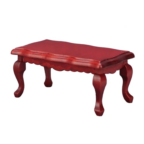 Puppenhäuser im Maßstab 1:12, Miniaturmöbel, Holztisch, Kaffeedekorationen, Zubehör für Dekoration, Puppenhäuser, Wohnzimmertisch, Kaffee Puppenhäuser im Maßstab 1:12, Miniaturmöbel, Holztisch, Kaffeedekorationen, Zubehör für Dekoration, Puppenhäuser, Wohnzimmertisch, Kaffee von YIZITU