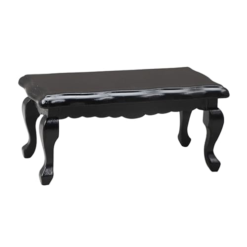 Puppenhäuser im Maßstab 1:12, Miniaturmöbel, Holztisch, Kaffeedekorationen, Zubehör für Dekoration, Puppenhäuser, Wohnzimmertisch, Kaffee Puppenhäuser im Maßstab 1:12, Miniaturmöbel, Holztisch, Kaffeedekorationen, Zubehör für Dekoration, Puppenhäuser, Wohnzimmertisch, Kaffee von YIZITU