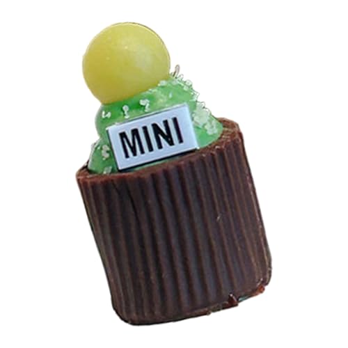 Stilvolle kleine Cupcake-Förmchen, tragbar, für Puppenhäuser, Dekoration, sichere und Harzmaterialien, Puppenhäuser, Sammler Stilvolle kleine Cupcake-Förmchen, tragbar, für Puppenhäuser, Dekoration, sichere und Harzmaterialien, Puppenhäuser, Sammler von YIZITU