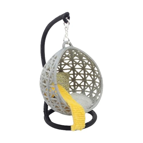 Wohnzimmer Hängesessel Figur Modell Realistische Vintage Lebensszene Puppenhaus Pretend Spiel Einrichtung für Couch Realistische Puppenhäuser Dekorationen Miniaturen Wohnzimmer Hängesessel Figur Modell Realistische Vintage Lebensszene Puppenhaus Pretend Spiel Einrichtung für Couch Realistische Puppenhäuser Dekorationen Miniaturen von YIZITU