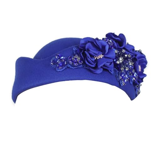 YIZITU 1. Britisch inspirierter bestickter Hut, verstellbar, Unisex-Design, Schmuckstein-Details, leicht, 11 Farben, Unisex mit Schmucksteinen YIZITU 1. Britisch inspirierter bestickter Hut, verstellbar, Unisex-Design, Schmuckstein-Details, leicht, 11 Farben, Unisex mit Schmucksteinen von YIZITU