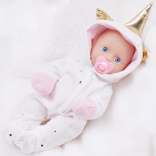 YIZITU 28 cm große Sammlerpuppen, Kaukasische Reborns, Spielzeug, waschbar, Babypuppen, Geschenk für neue Eltern, lebensecht wie Kleinkinder, Kuscheltier YIZITU 28 cm große Sammlerpuppen, Kaukasische Reborns, Spielzeug, waschbar, Babypuppen, Geschenk für neue Eltern, lebensecht wie Kleinkinder, Kuscheltier von YIZITU