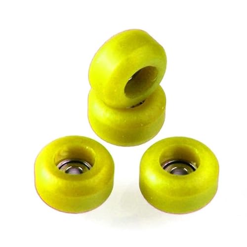 YIZITU 4PCS Mini Finger Modell Skateboard Teile Lager Deck Räder Metall Lager für Griffbrett Austauschbare Teil von YIZITU