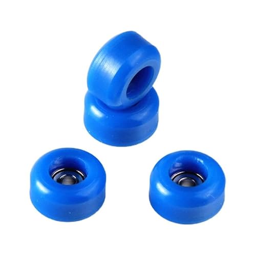 YIZITU 4PCS Mini Finger Modell Skateboard Teile Lager Deck Räder Metall Lager für Griffbrett Austauschbare Teil von YIZITU