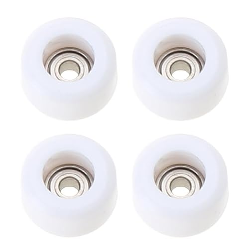 YIZITU 4PCS Mini Finger Modell Skateboard Teile Lager Deck Räder Metall Lager für Griffbrett Austauschbare Teil von YIZITU