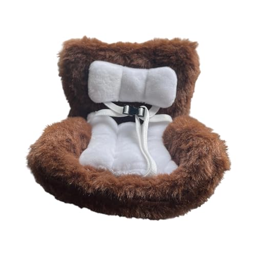 YIZITU Baumwollpuppe mit verstellbarem Gurt und weichem Kissen, dekorative Lüftungsschlitz-Clip-Befestigung für 10,2–17,8 cm große Sammelfiguren-Puppen YIZITU Baumwollpuppe mit verstellbarem Gurt und weichem Kissen, dekorative Lüftungsschlitz-Clip-Befestigung für 10,2–17,8 cm große Sammelfiguren-Puppen von YIZITU