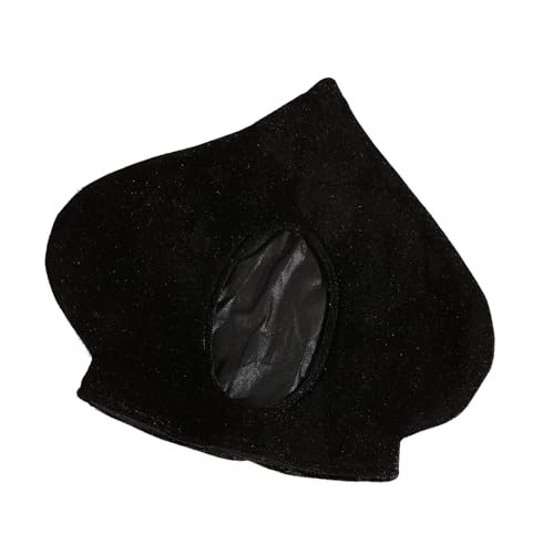 YIZITU Eleganter schwarzer Plüsch-Spielkartenhut, Kostümzubehör für Cosplay, Halloween, Versammlungen und Themenfeiern, eleganter Samt-Cosplay-Hut YIZITU Eleganter schwarzer Plüsch-Spielkartenhut, Kostümzubehör für Cosplay, Halloween, Versammlungen und Themenfeiern, eleganter Samt-Cosplay-Hut von YIZITU