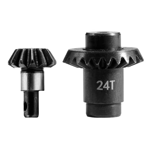 YIZITU Fernbedienung Crawler Modell Stahl Gear Pack 20T 24T für LKW-Enthusiasten Ferngesteuertes Auto Stahlgetriebe YIZITU Fernbedienung Crawler Modell Stahl Gear Pack 20T 24T für LKW-Enthusiasten Ferngesteuertes Auto Stahlgetriebe von YIZITU