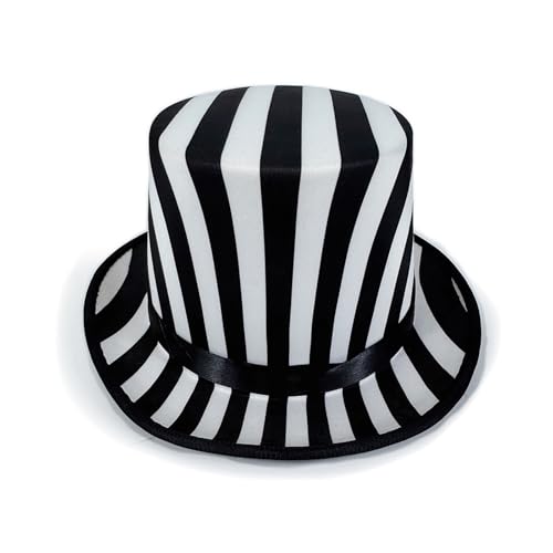 YIZITU Klassisches Zauberer-Kostüm, Hut mit Karomuster, Zauberer-Kostüm für Erwachsene, Aufführungen, bequeme Vintage-Kopfbedeckung YIZITU Klassisches Zauberer-Kostüm, Hut mit Karomuster, Zauberer-Kostüm für Erwachsene, Aufführungen, bequeme Vintage-Kopfbedeckung von YIZITU