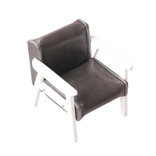 YIZITU Mehrzweckpuppenhäuser Miniaturmöbel Set 1 12 Skala Ledersofa Einzelstuhl Für Wohnzimmerdekoration Kleines Sofa Spielzeug YIZITU Mehrzweckpuppenhäuser Miniaturmöbel Set 1 12 Skala Ledersofa Einzelstuhl Für Wohnzimmerdekoration Kleines Sofa Spielzeug von YIZITU