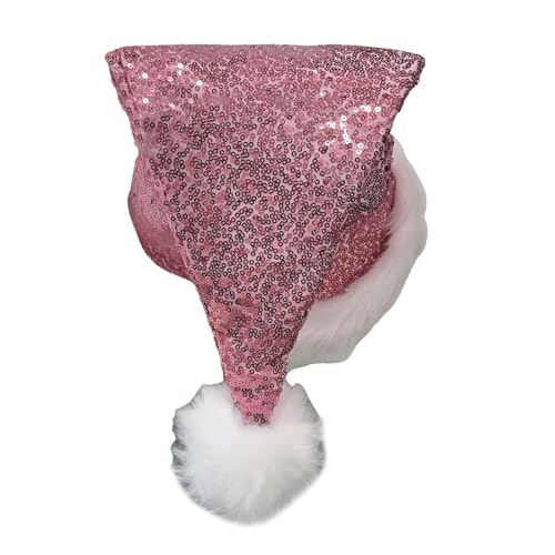 YIZITU Pailletten-Weihnachtsmann-Kostüm für Kinder, Damen, Mädchen, Hut YIZITU Pailletten-Weihnachtsmann-Kostüm für Kinder, Damen, Mädchen, Hut von YIZITU