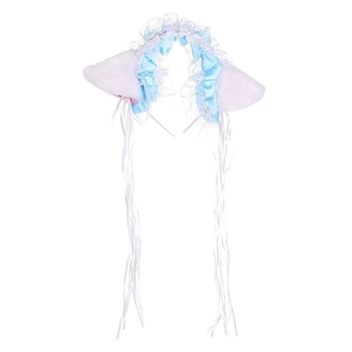 YIZITU Plissierter Haarreif in Ohrform mit Glocken, für Cosplay, Party, Fotoaufnahmen, Halloween, Kopfbedeckung für Teenager, Cosplay, Stirnbänder für Damen, Cosplay, Stirnband, Ohrform, Halloween YIZITU Plissierter Haarreif in Ohrform mit Glocken, für Cosplay, Party, Fotoaufnahmen, Halloween, Kopfbedeckung für Teenager, Cosplay, Stirnbänder für Damen, Cosplay, Stirnband, Ohrform, Halloween von YIZITU