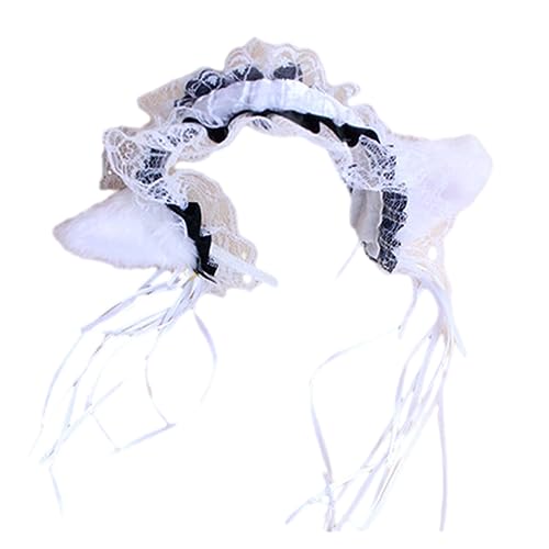 YIZITU Plissierter Haarreif in Ohrform mit Glocken, für Cosplay, Party, Fotoaufnahmen, Halloween, Kopfbedeckung für Teenager, Cosplay, Stirnbänder für Damen, Cosplay, Stirnband, Ohrform, Halloween YIZITU Plissierter Haarreif in Ohrform mit Glocken, für Cosplay, Party, Fotoaufnahmen, Halloween, Kopfbedeckung für Teenager, Cosplay, Stirnbänder für Damen, Cosplay, Stirnband, Ohrform, Halloween von YIZITU