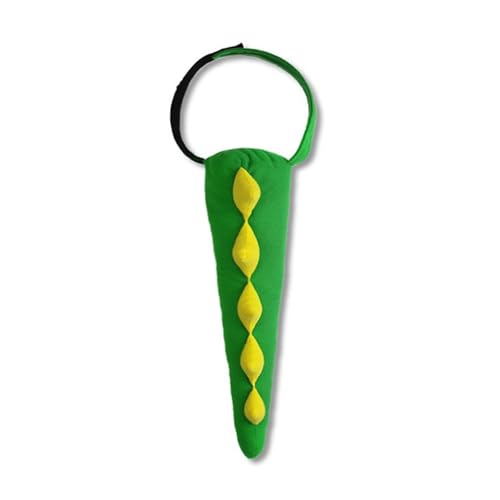 YIZITU Plüsch-Dinosaurier-Schwanz-Kostüm-Zubehör für Kinder, weiches Polyester, verstellbarer Drachenschwanz für Rollenspiele, Mottoparty-Requisiten YIZITU Plüsch-Dinosaurier-Schwanz-Kostüm-Zubehör für Kinder, weiches Polyester, verstellbarer Drachenschwanz für Rollenspiele, Mottoparty-Requisiten von YIZITU