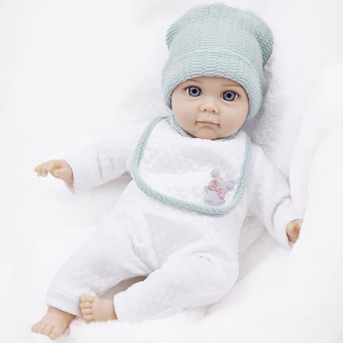 YIZITU Snuggly Vanillas duftende Babypuppe mit weichem Körper und schließenden Augen, tolles Accessoire für Rollenspiele, den täglichen Gebrauch, Puppe mit öffnenden Augen YIZITU Snuggly Vanillas duftende Babypuppe mit weichem Körper und schließenden Augen, tolles Accessoire für Rollenspiele, den täglichen Gebrauch, Puppe mit öffnenden Augen von YIZITU