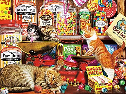 2000 Heimdekorationspuzzle, Convenience Store, Teenager, Freunde, unterhalten das Puzzle, lustige Eltern-Kind-Spiele, Kindergeschenke, fertige Größe 99 × 70 cm von YJPZZG