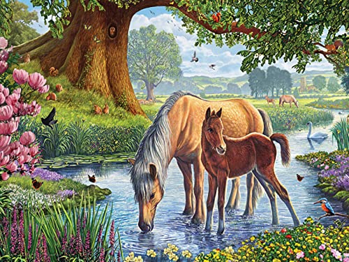 Wuzhen Puzzles für Erwachsene, 1000 Teile, geeignet für Puzzles für Erwachsene und Kinder, Endgröße 75 x 50 cm von YJPZZG