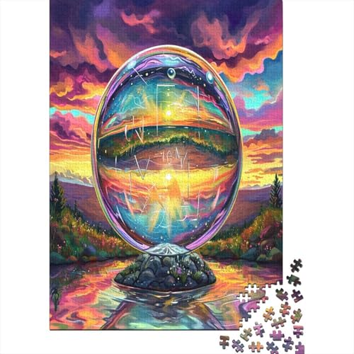 Blauer Planet 1000 Stück Puzzles Für Erwachsene Teenager Stress Abbauen Familien-Puzzlespiel Mit Poster in Voller 1000-teiliges Puzzle Lernspiel Spielzeug Geschenk 1000pcs (75x50cm) von YKSDLFDUI