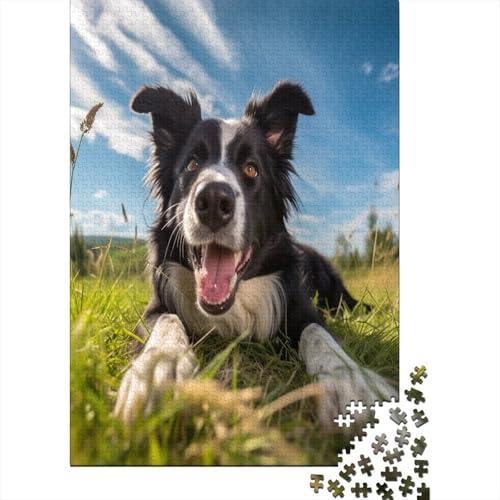 Deutsche Schäferhunde Puzzle 1000 Teile Für Erwachsene Und Kinder Ab 14 Jahrenfür Stressabbauer Puzzlespiel Erwachsenen Puzzlespiel Puzzel 1000pcs (75x50cm) von YKSDLFDUI