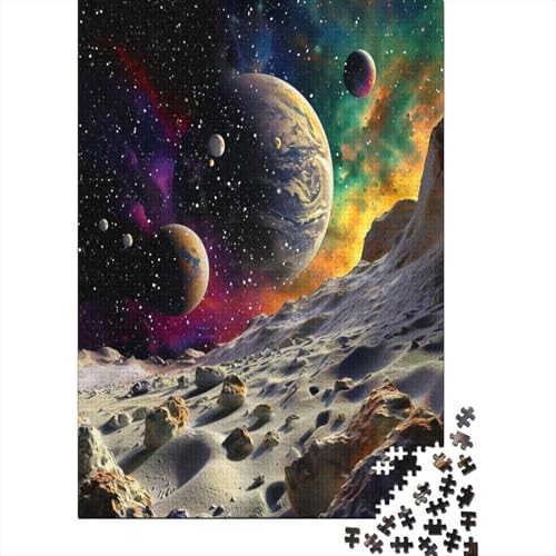 Kosmische Planeten Puzzlespiel 1000 Teile Für Erwachsene, Einzigartige Kunstwerke Und Vorlage - Geburtstagsgeschenk - Spaßige Puzzles Mit Überraschung Von Puzzle in A Bag Puzzel 1000pcs (75x50cm) von YKSDLFDUI