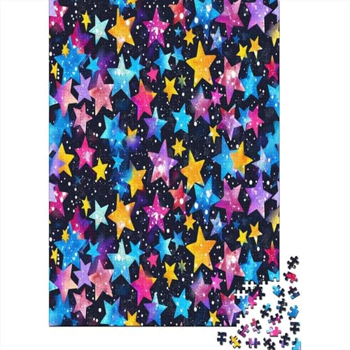 Many Sterns Pattern Puzzle 1000 Teile Erwachsener Kniffel Spaß Für Die Ganze Familie - Abwechslungsreiche 1000 Puzzleteilige Motive Puzzle Erwachsene, Puzzel 1000pcs (75x50cm) von YKSDLFDUI