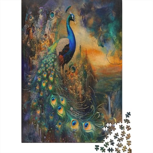 Pfau 1000 Stück Puzzle Für Erwachsene 1000 Stück Puzzle Für Erwachsene-Crazy Süßigkeiten-1000 Stück Puzzle Große Puzzles Kinder Lernspiel Spielzeug Geschenk Puzzel 1000pcs (75x50cm von YKSDLFDUI