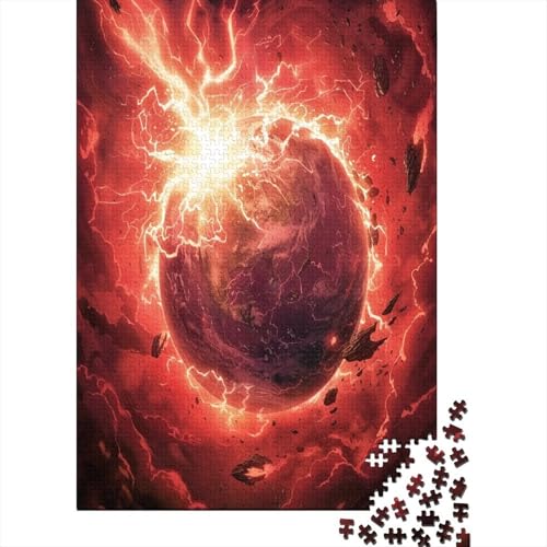 Planetarischer Einfluss auf die Erde Puzzlespiel 1000 Teile Puzzle Für Erwachsene Und Kinder Ab 14 Jahren, Puzzle Erwachsenen Puzzlespi Puzzel 1000pcs (75x50cm) von YKSDLFDUI