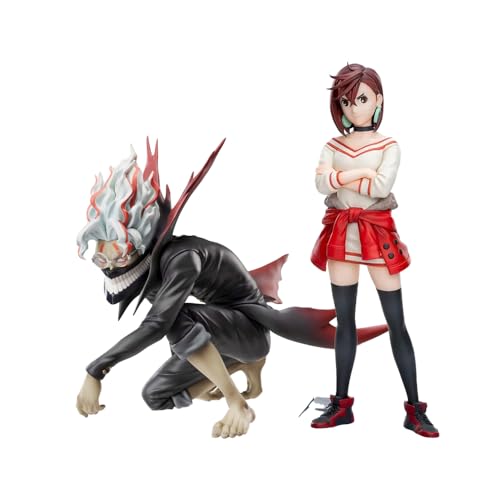 YLEAFUN 2PCS Okarun Ayase Momo Figur Anime PVC Statue 20cm Actionfigur Modell Sammlung Geburtstagsgeschenk für Manga Fans von YLEAFUN