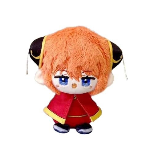 YLEAFUN Anime Sakata Gintoki Plüschfigur Anime Kagura Hijikata Toushirou Plüschanhänger 12CM YLEAFUN Anime Sakata Gintoki Plüschfigur Anime Kagura Hijikata Toushirou Plüschanhänger 12CM von YLEAFUN