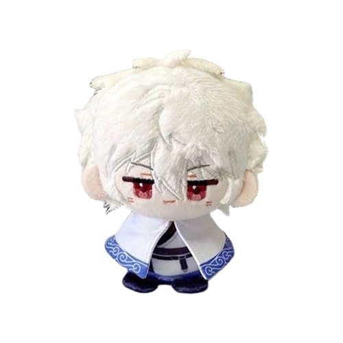 YLEAFUN Anime Sakata Gintoki Plüschfigur Anime Kagura Hijikata Toushirou Plüschanhänger 12CM YLEAFUN Anime Sakata Gintoki Plüschfigur Anime Kagura Hijikata Toushirou Plüschanhänger 12CM von YLEAFUN