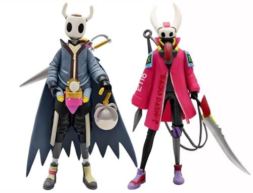 YLEAFUN Anime-Spiel Hollow Silksong Figur Figur Hollow Type1 & Hornet-can Modell PVC Mechanischer Stil Stehhaltung Modell Statue 16 cm YLEAFUN Anime-Spiel Hollow Silksong Figur Figur Hollow Type1 & Hornet-can Modell PVC Mechanischer Stil Stehhaltung Modell Statue 16 cm von YLEAFUN