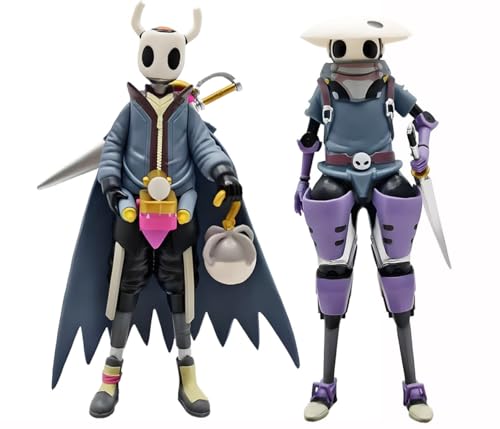 YLEAFUN Anime-Spiel Hollow Silksong Figur Figur Hollow Type1 & Quirrel Modell PVC Mechanischer Stil Stehhaltung Modell Statue 16 cm YLEAFUN Anime-Spiel Hollow Silksong Figur Figur Hollow Type1 & Quirrel Modell PVC Mechanischer Stil Stehhaltung Modell Statue 16 cm von YLEAFUN