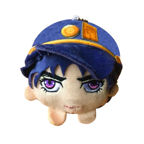 YLEAFUN JotaroPlüsch Anhänger Anime Cute JotaroPlüschkissen pp Baumwolle Füllung Schlafzimmer Schultasche Auto Anhänger 10cm YLEAFUN JotaroPlüsch Anhänger Anime Cute JotaroPlüschkissen pp Baumwolle Füllung Schlafzimmer Schultasche Auto Anhänger 10cm von YLEAFUN