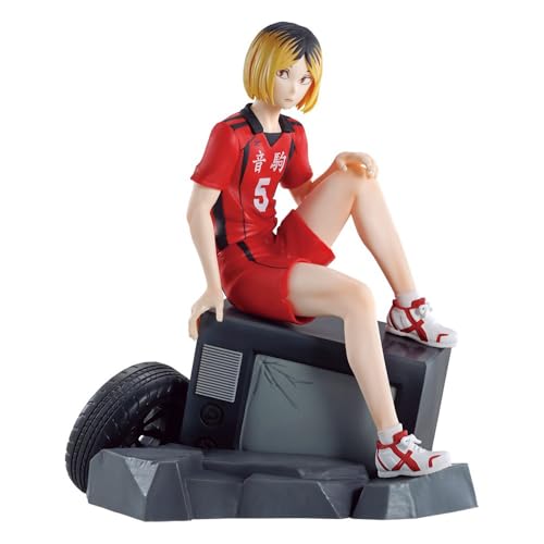 YLEAFUN Kozume Kenma Figur Anime Charakter Modell Sitzende Anime Actionfigur 13cm PVC Statue Collectible Desktop Dekoration von YLEAFUN