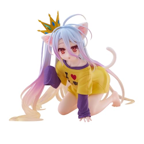 YLEAFUN Shiro Figuren Anime Figuren Shiro PVC Anime Niedlich Kniestellung Figurine Schlafzimmer-Desktop-Ornamente In Katzenohrform YLEAFUN Shiro Figuren Anime Figuren Shiro PVC Anime Niedlich Kniestellung Figurine Schlafzimmer-Desktop-Ornamente In Katzenohrform von YLEAFUN