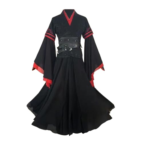 YLEAFUN Wei Wu Xian Cosplay Kostüm Anime Hanfu Party BüHne Cosplay Kostüm Full Set Dressup, Wei Ying Halloween Weihnachten Party BüHne Dressup YLEAFUN Wei Wu Xian Cosplay Kostüm Anime Hanfu Party BüHne Cosplay Kostüm Full Set Dressup, Wei Ying Halloween Weihnachten Party BüHne Dressup von YLEAFUN