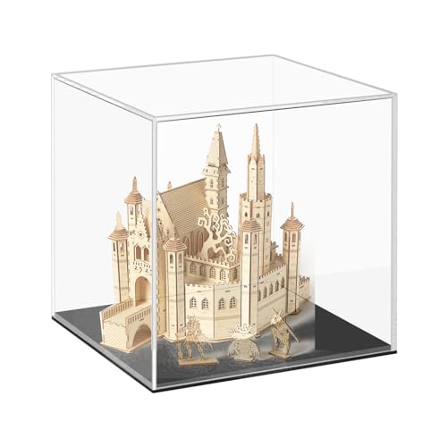 3D-Holzpuzzle, Holzmodell „Lost Castle, DIY Handmade Toys Modellbausätze Für Home-Office-Dekoration,B von YLME