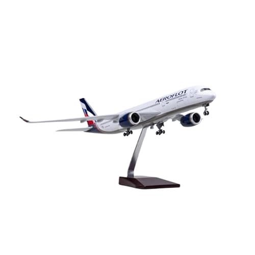 Metallflugzeugmodell Druckguss 1/142 Skala Flugzeug Für Airbus A350 Russische Modell W Licht Und Rad Harz Flugzeug Für Sammlung Display Spielzeug Sammeln Oder Verschenken(No Light) von YLQERZ